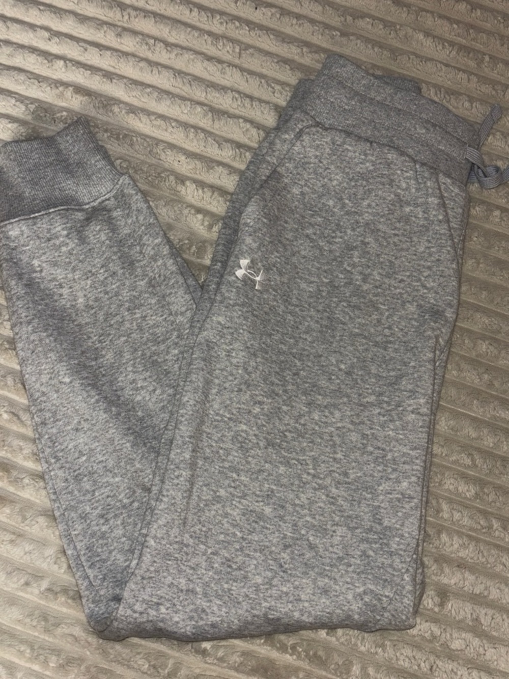 Under Armour Heather Gray Jogger Sweatpants